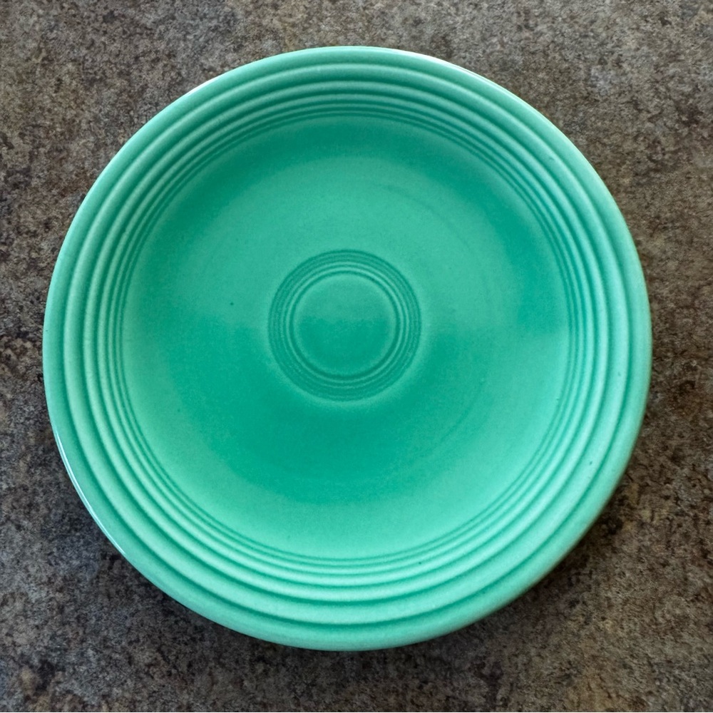Medium Green Rare FiestaWare 6 1/4” Bread and Butter Plate